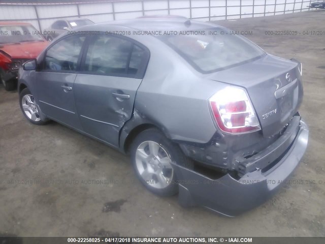 3N1AB61E88L654709 - 2008 NISSAN SENTRA 2.0/2.0S/2.0SL SILVER photo 3