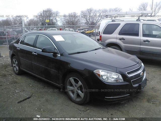 1G1ZC5E00CF159731 - 2012 CHEVROLET MALIBU 1LT 黑色 照片 1