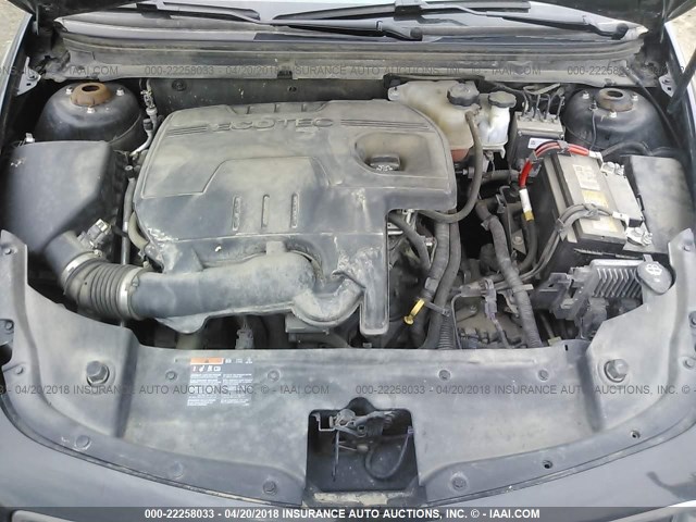 1G1ZC5E00CF159731 - 2012 CHEVROLET MALIBU 1LT 黑色 照片 10