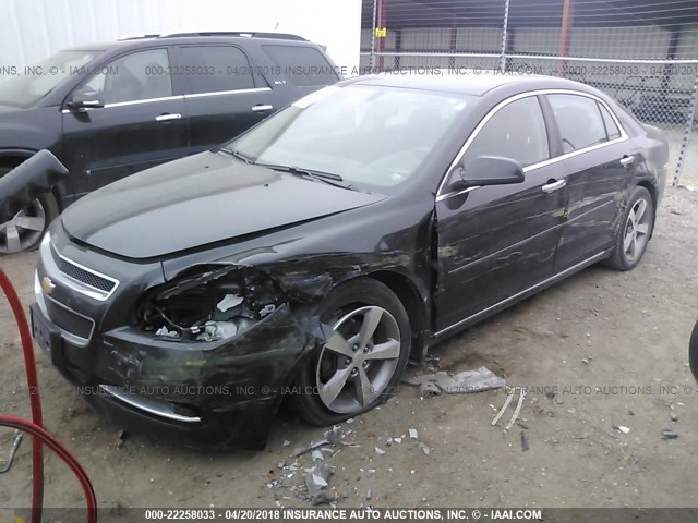 1G1ZC5E00CF159731 - 2012 CHEVROLET MALIBU 1LT 黑色 照片 2