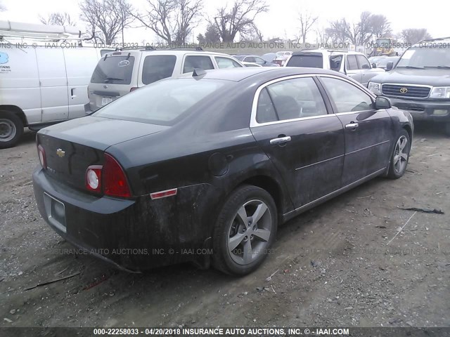 1G1ZC5E00CF159731 - 2012 CHEVROLET MALIBU 1LT 黑色 照片 4