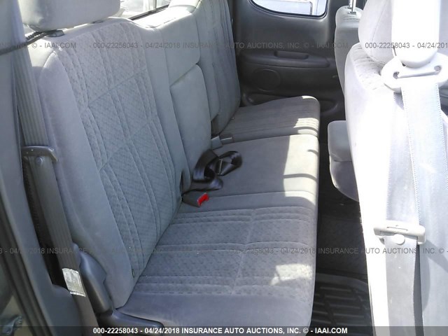 5TBRT34163S339066 - 2003 TOYOTA TUNDRA ACCESS CAB SR5 GRAY photo 8