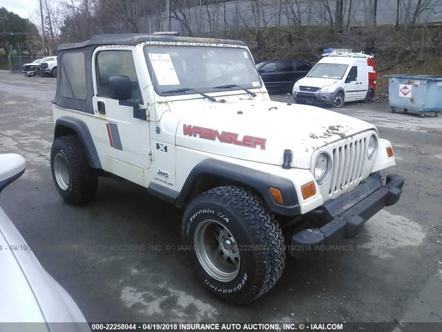 1J4FA39S63P311192 - 2003 JEEP WRANGLER COMMANDO/X WHITE photo 1