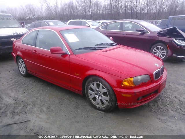 WBABM3341YJN83047 - 2000 BMW 323 CI RED photo 1