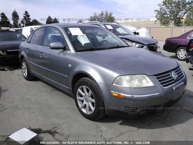 WVWPD63B34P145257 - 2004 VOLKSWAGEN PASSAT GLS GREEN photo 1