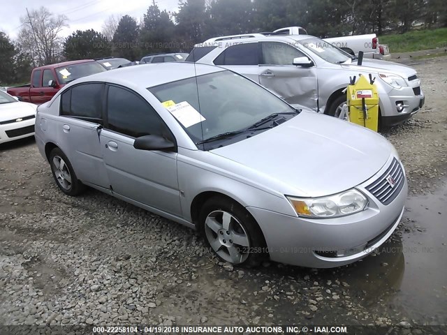 1G8AL55F76Z179626 - 2006 SATURN ION LEVEL 3 SILVER photo 1