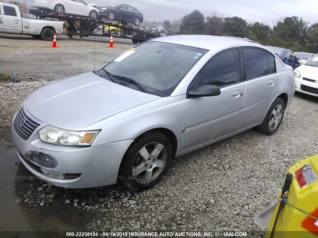 1G8AL55F76Z179626 - 2006 SATURN ION LEVEL 3 SILVER photo 2