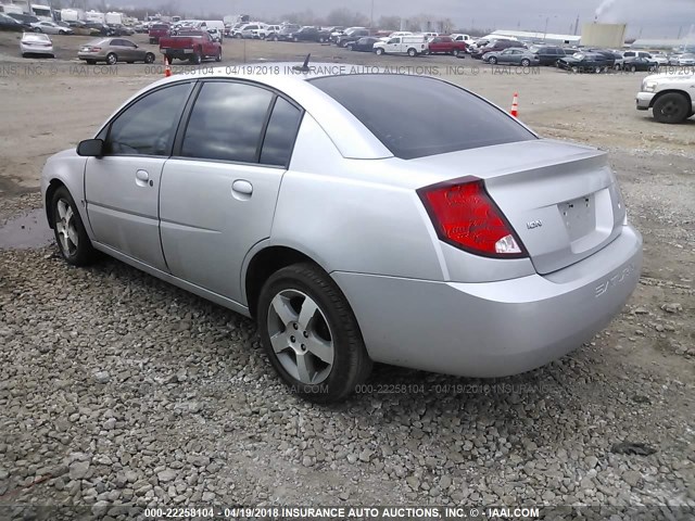 1G8AL55F76Z179626 - 2006 SATURN ION LEVEL 3 SILVER photo 3