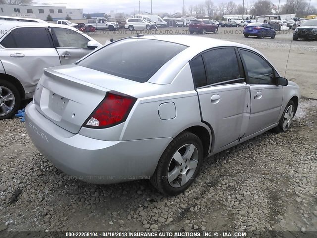 1G8AL55F76Z179626 - 2006 SATURN ION LEVEL 3 SILVER photo 4