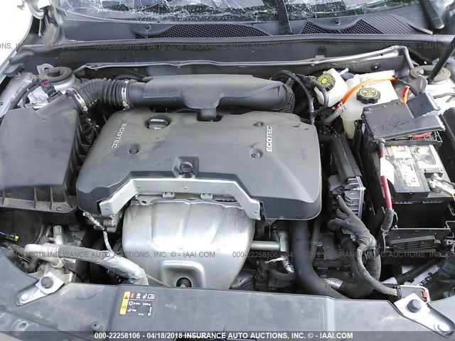 1G11H5SA3DF332087 - 2013 CHEVROLET MALIBU LTZ 银色 照片 10