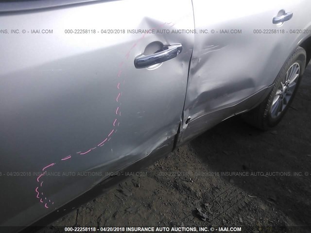 5GALRBED2AJ214446 - 2010 BUICK ENCLAVE CXL 银色 照片 6