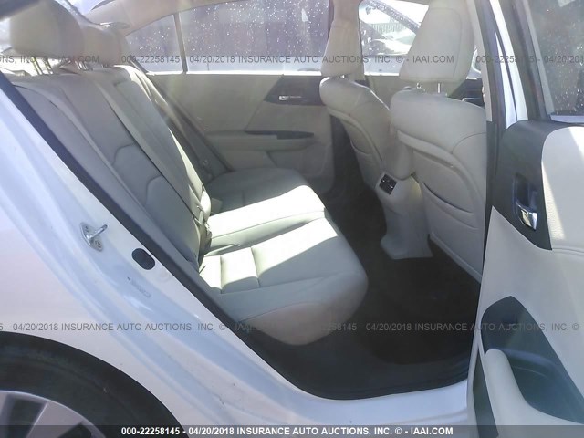 1HGCR2F89DA083683 - 2013 HONDA ACCORD EXL WHITE photo 8