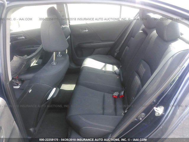 1HGCR2F57DA005456 - 2013 HONDA ACCORD SPORT BLUE photo 8