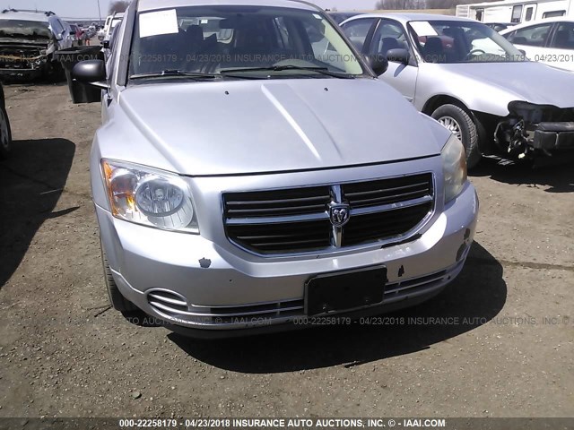 1B3HB48B67D242368 - 2007 DODGE CALIBER SXT SILVER photo 6