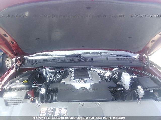 1GYS3HKJ5FR287113 - 2015 CADILLAC ESCALADE ESV LUXURY RED photo 10