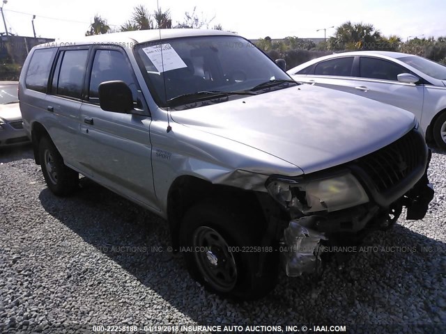 JA4LS21H2YP041962 - 2000 MITSUBISHI MONTERO SPORT ES SILVER photo 1