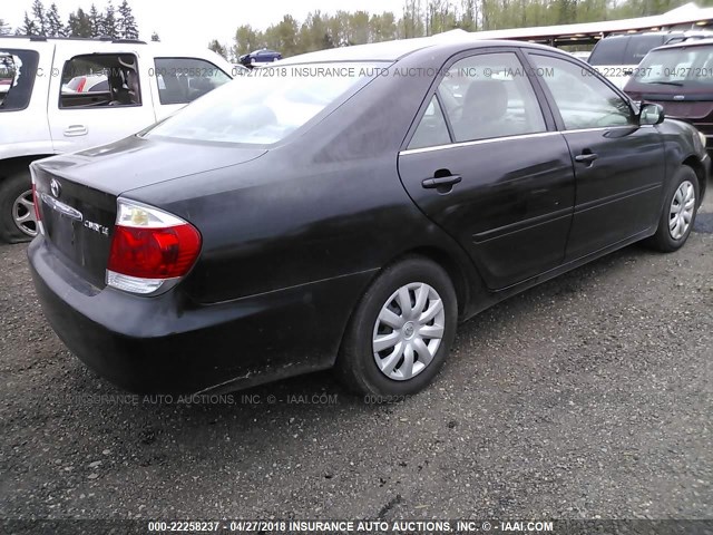 4T1BE32K85U429991 - 2005 TOYOTA CAMRY LE/XLE/SE 黑色 照片 4