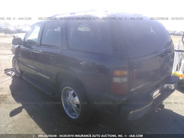 1GNEC13T31R129461 - 2001 CHEVROLET TAHOE C1500 BLACK photo 3