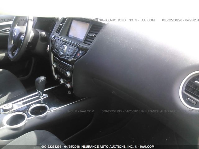 5N1AR2MM4FC665621 - 2015 NISSAN PATHFINDER S/SV/SL/PLATINUM 银色 照片 5