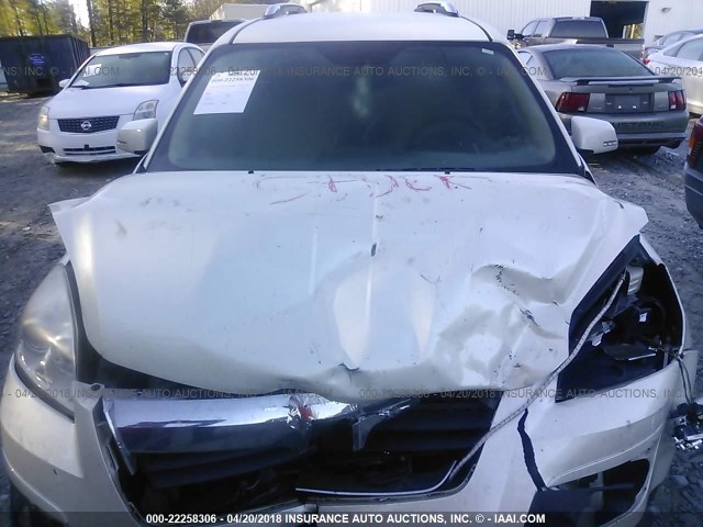 5GZER23D09J183945 - 2009 SATURN OUTLOOK XR თეთრი ფოტო 10