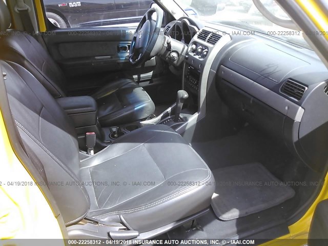 5N1MD28T13C657954 - 2003 NISSAN XTERRA SE/SC YELLOW photo 5