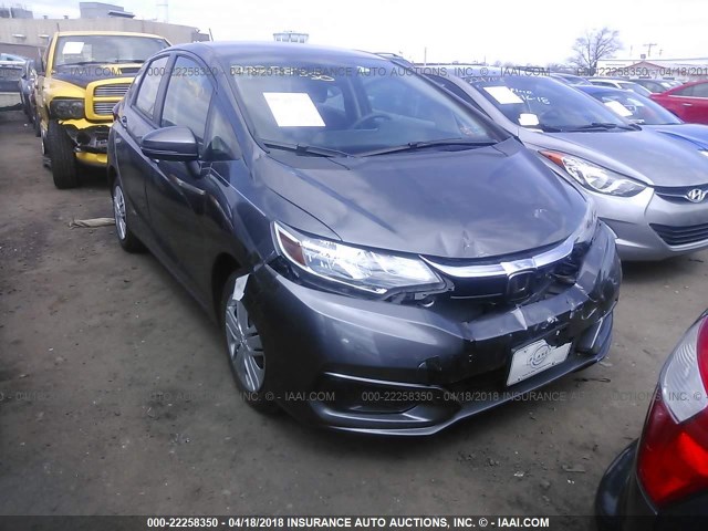 3HGGK5H59JM700511 - 2018 HONDA FIT LX GRAY photo 6