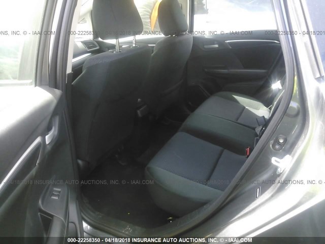 3HGGK5H59JM700511 - 2018 HONDA FIT LX GRAY photo 8