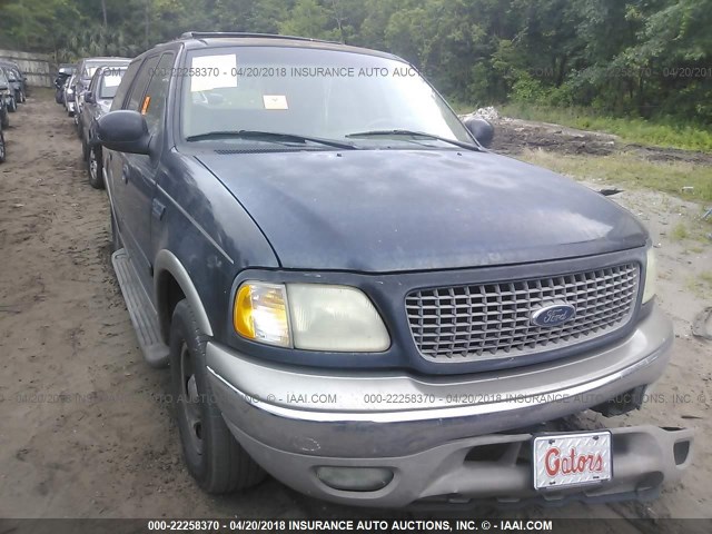 1FMRU17L3YLA79266 - 2000 FORD EXPEDITION EDDIE BAUER BLACK photo 1