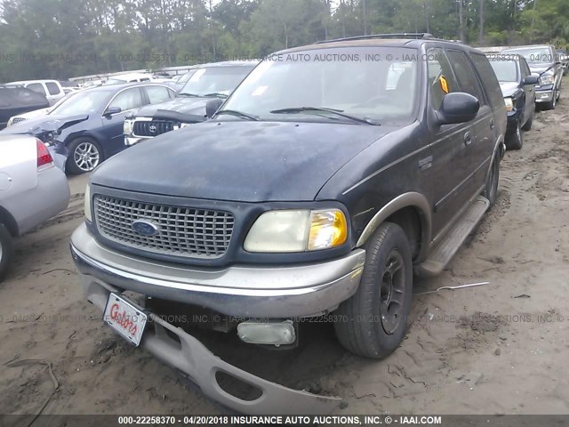 1FMRU17L3YLA79266 - 2000 FORD EXPEDITION EDDIE BAUER BLACK photo 2