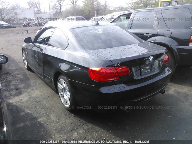 WBAKF9C57CE858928 - 2012 BMW 335 XI BLACK photo 3
