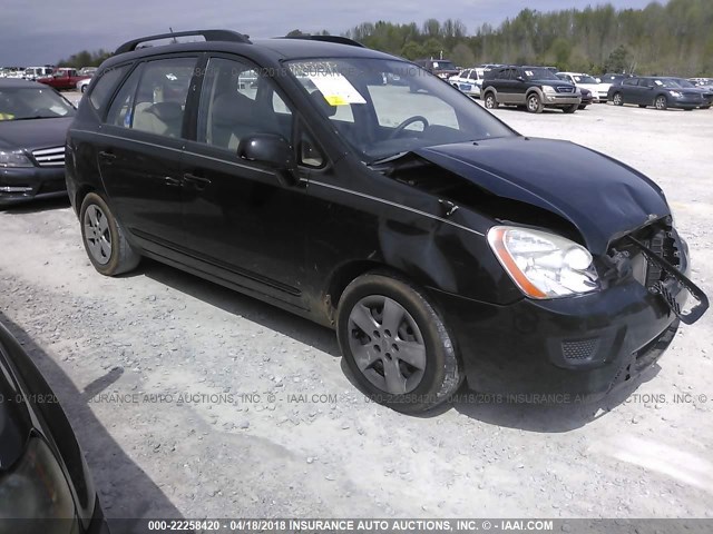 KNAFG528897255521 - 2009 KIA RONDO LX/EX BLACK photo 1