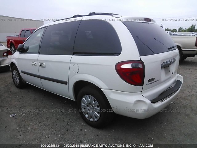 1A8GP45R36B734016 - 2006 CHRYSLER TOWN & COUNTRY  WHITE photo 3