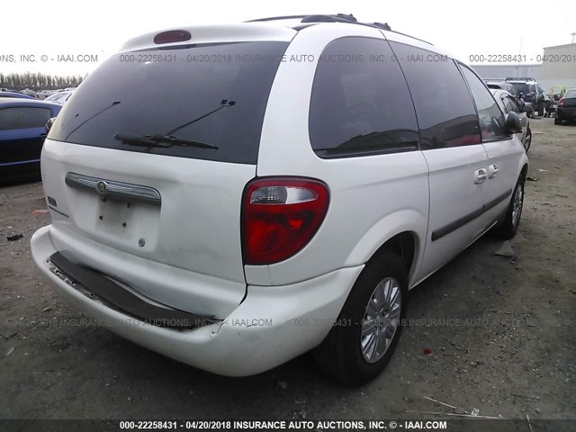 1A8GP45R36B734016 - 2006 CHRYSLER TOWN & COUNTRY  WHITE photo 4