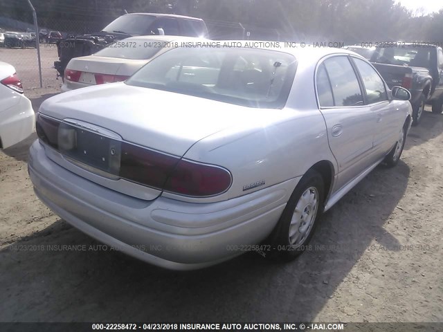 1G4HP54K21U280212 - 2001 BUICK LESABRE CUSTOM SILVER photo 4