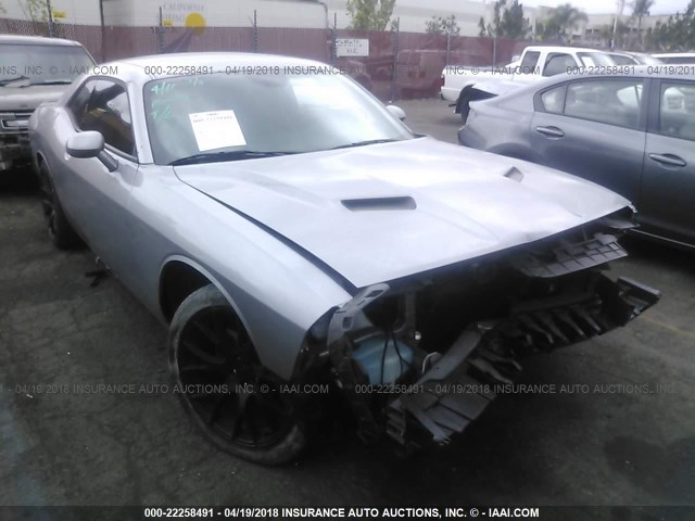 2C3CDZAG7FH869317 - 2015 DODGE CHALLENGER SXT GRAY photo 1