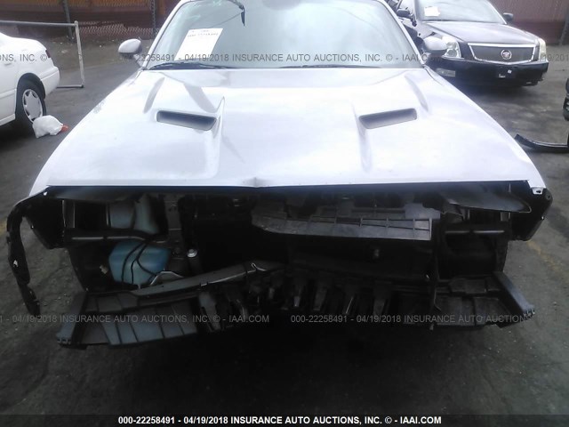 2C3CDZAG7FH869317 - 2015 DODGE CHALLENGER SXT GRAY photo 6