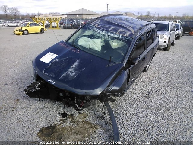 1C4NJCBA1GD525212 - 2016 JEEP COMPASS SPORT BLACK photo 6