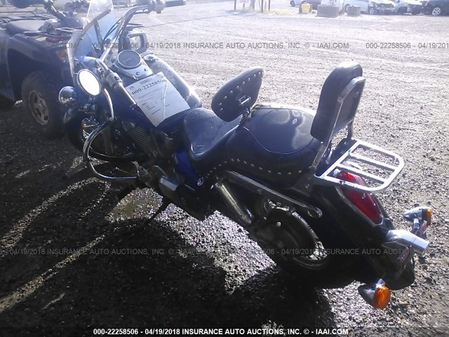 JH2RC50314M000598 - 2004 HONDA VT750 CA BLUE photo 3