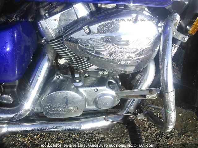 JH2RC50314M000598 - 2004 HONDA VT750 CA BLUE photo 8