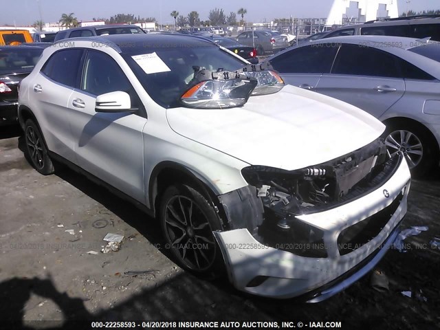 WDCTG4EB4GJ189891 - 2016 MERCEDES-BENZ GLA 250 WHITE photo 1