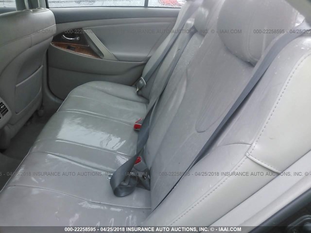 4T1BK46K39U584088 - 2009 TOYOTA CAMRY SE/LE/XLE BLACK photo 8