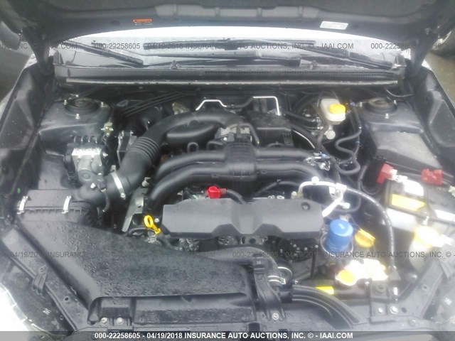 JF2GPABC0HG233419 - 2017 SUBARU CROSSTREK PREMIUM შავი ფოტო 10