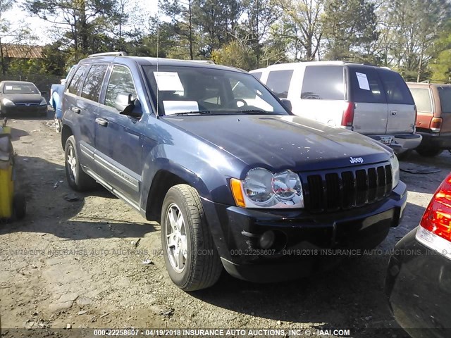 1J4HS48N15C711968 - 2005 JEEP GRAND CHEROKEE LAREDO/COLUMBIA/FREEDOM Dark Blue photo 1