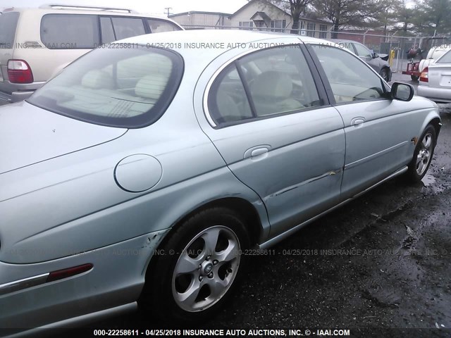 SAJDA01C5YFL27477 - 2000 JAGUAR S-TYPE BLUE photo 6