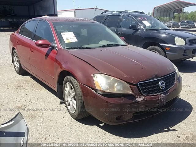 1N4AL11D86N430685 - 2006 NISSAN ALTIMA S/SL BURGUNDY photo 1