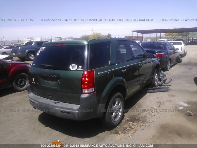 5GZCZ23D73S853662 - 2003 SATURN VUE GREEN photo 4