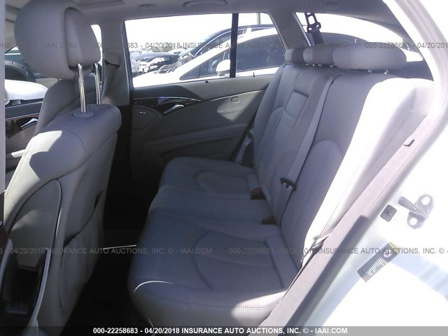 WDBUH87X57X216065 - 2007 MERCEDES-BENZ E 350 4MATIC WAGON WHITE photo 8