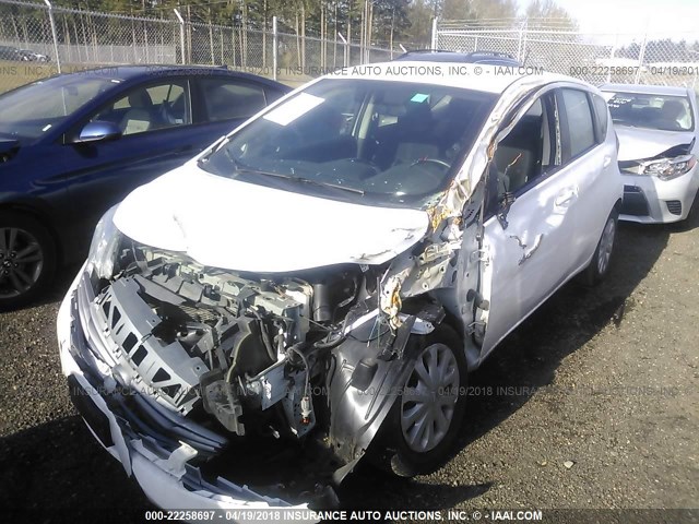 3N1CE2CP3GL402436 - 2016 NISSAN VERSA NOTE S/S PLUS/SV/SL/SR WHITE photo 6