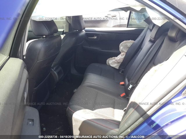 4T1BF1FK7FU908979 - 2015 TOYOTA CAMRY LE/XLE/SE/XSE 蓝色 照片 8