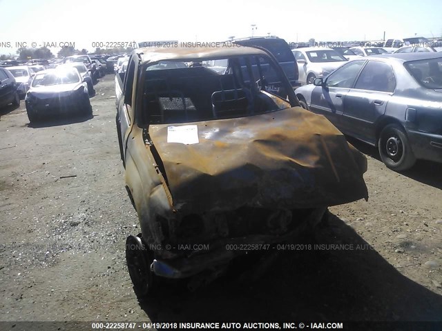 4TAWM72N2YZ594433 - 2000 TOYOTA TACOMA XTRACAB WHITE photo 6